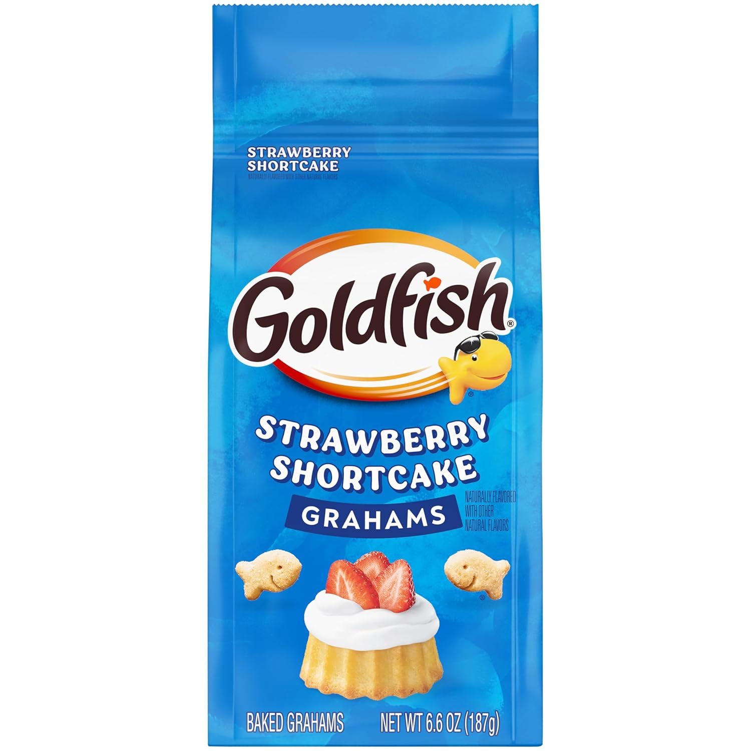 Goldfish Grahams Strawberry Shortcake Flavored Baked Snack C deal at Amazon