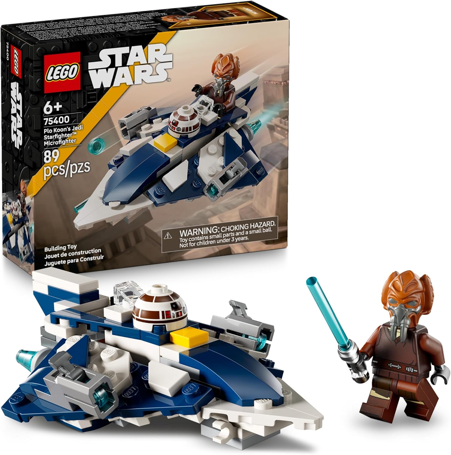 LEGO Star Wars Plo Koon’s Jedi Starfighter Only $14.97 at Amazon