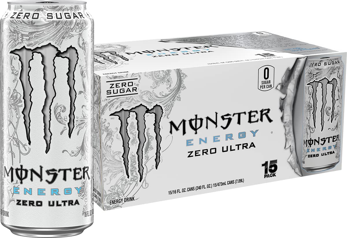 Monster Energy Zero Ultra, Sugar Only $22.35 (Reg. $27.48) at Amazon