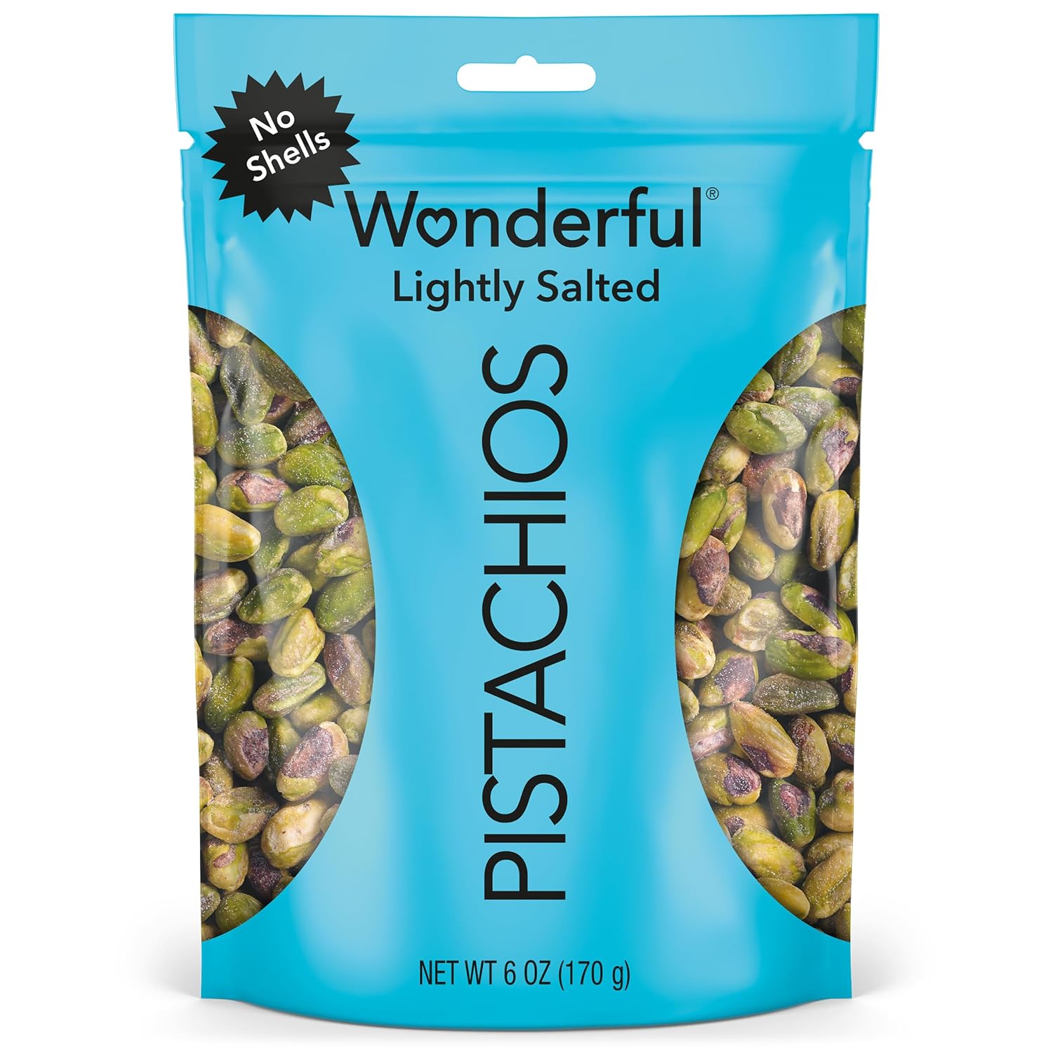 Wonderful Pistachios, No Shells, Roasted Only $8.29 at Amazon