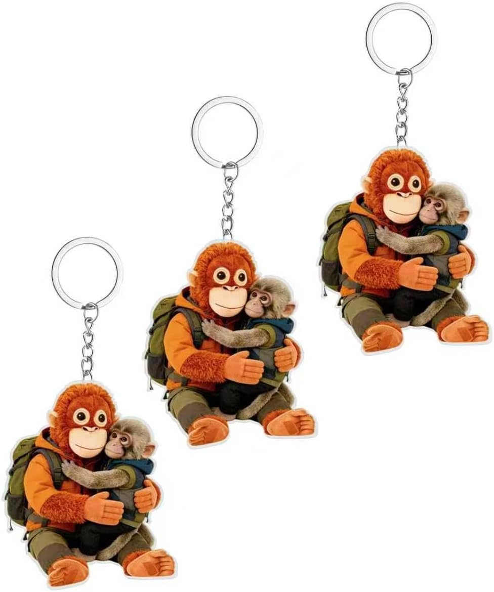Monkey keychain on Amazon
