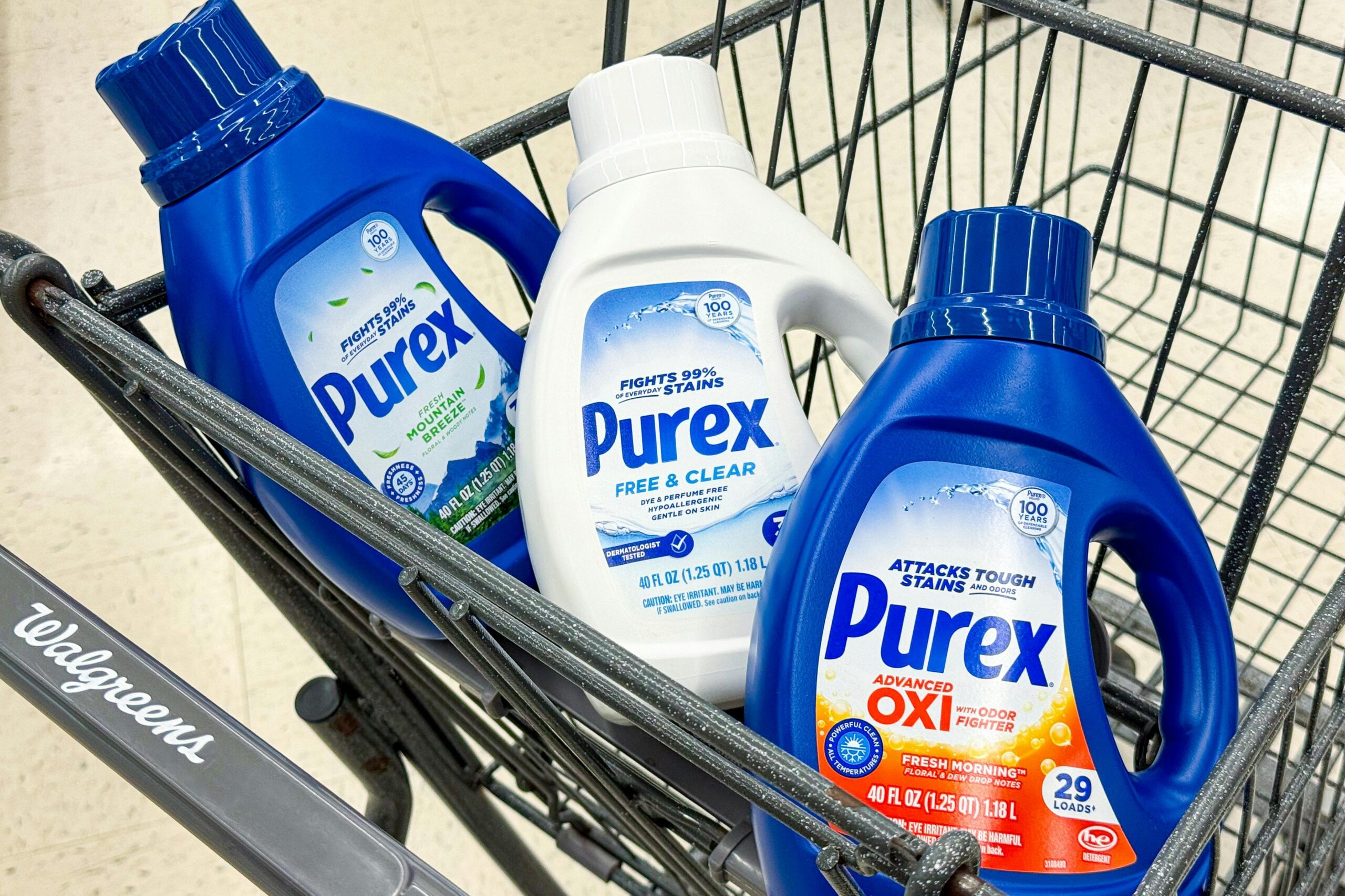 Purex® Laundry Detergent, Only Only $1.99 at Walgreens
