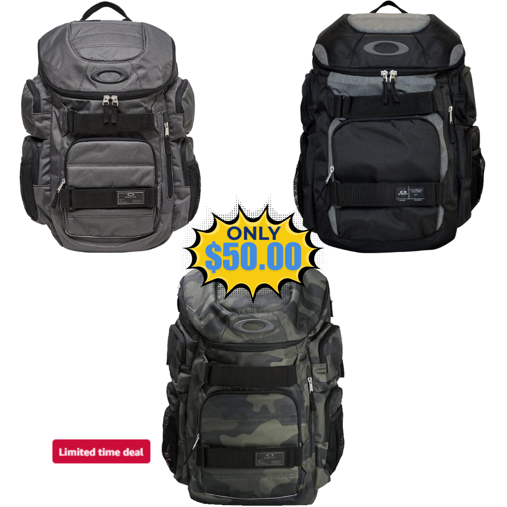 Oakley Men’s Enduro 2.0 30L Backpack Deal: Save 50% at Amazon