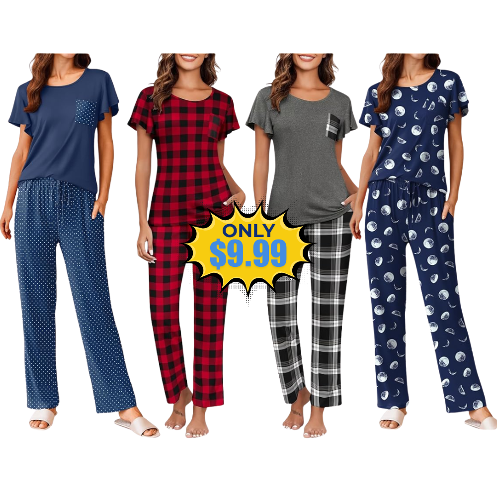 Ekouaer Women’s Pajamas Set Deal: Save 50% at Amazon