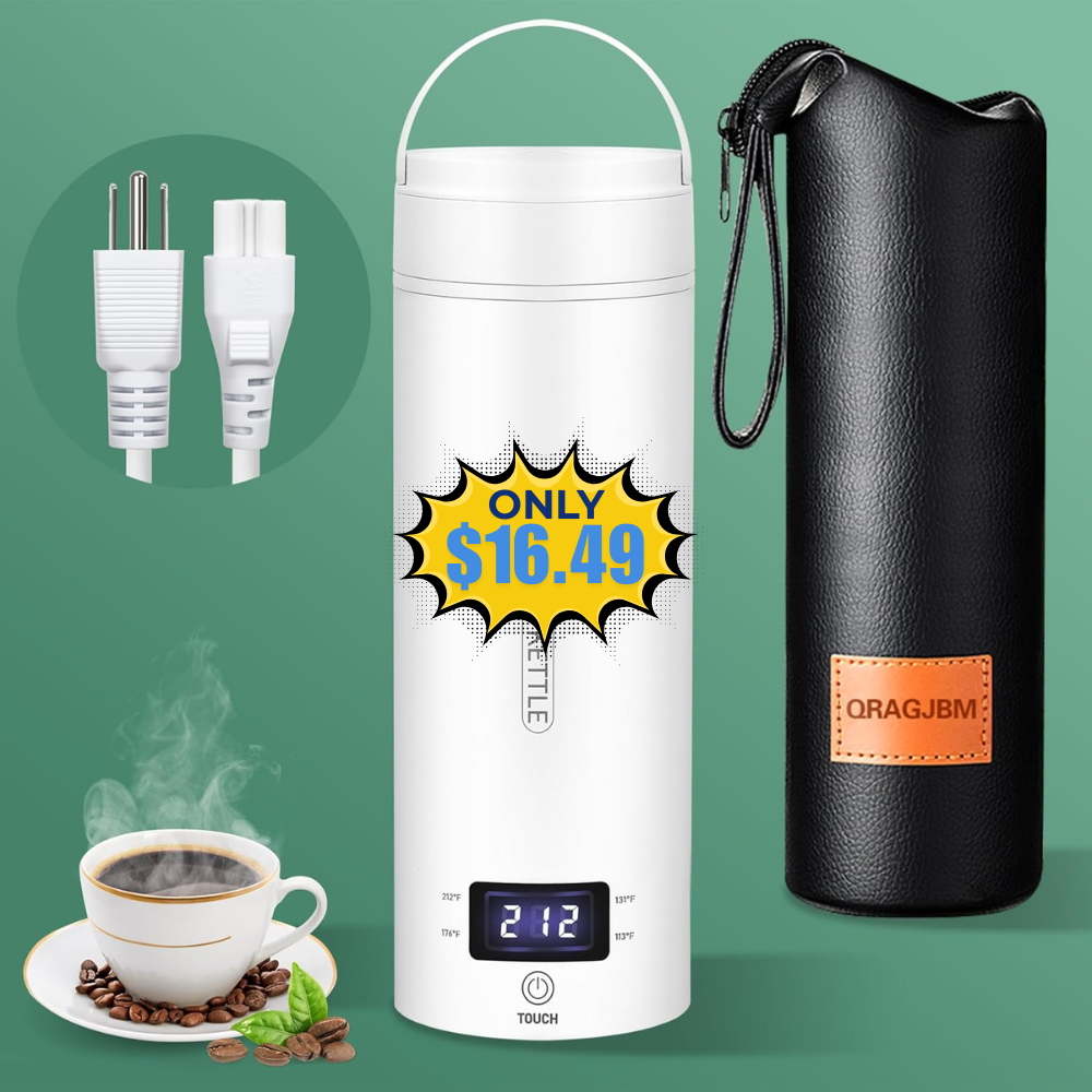 Travel Electric Kettle Portable Deal at Amazon