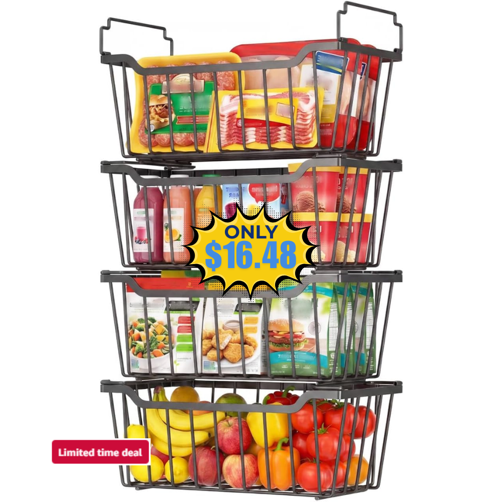 Goovilla Freezer Organizer Bins Deal: Save 12% at Amazon