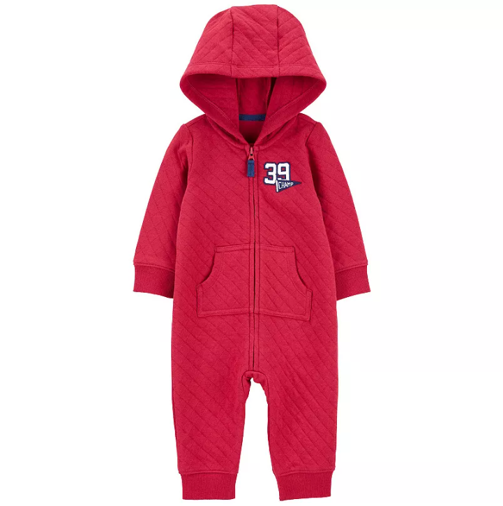 Baby Boy Carter’s Long Sleeve Quilted Jumpsuit Deal: 15% Off at Kohl’s