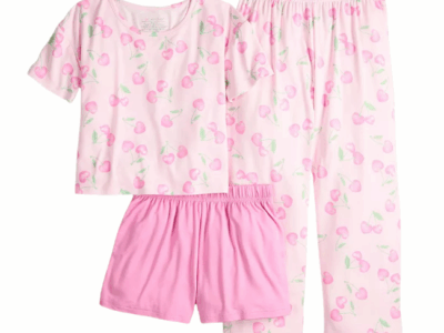 3-pc. Pajama Top & Pajama Bottoms Set for only $26.40 at Kohls