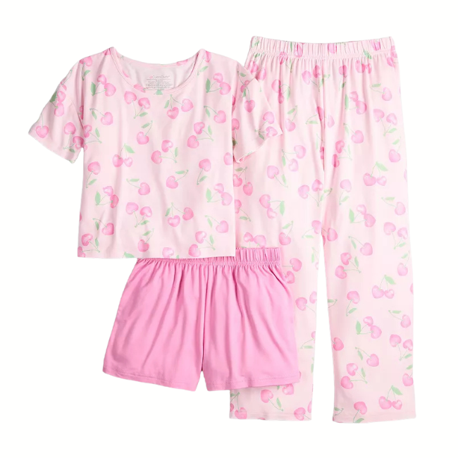 3-pc. Pajama Top & Pajama Bottoms Set Deal: Save $17.60 at Kohls