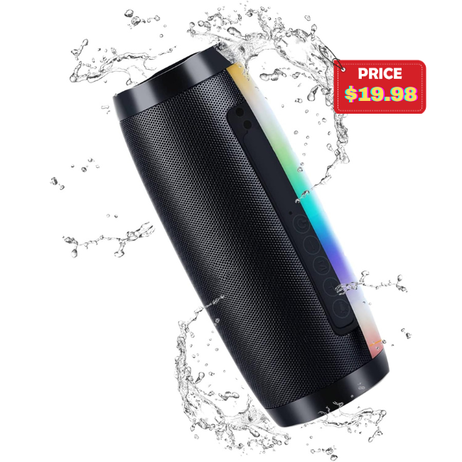 Portable Wireless Bluetooth Speakers Deal at Amazon: Save with Promo Code MQA7D…