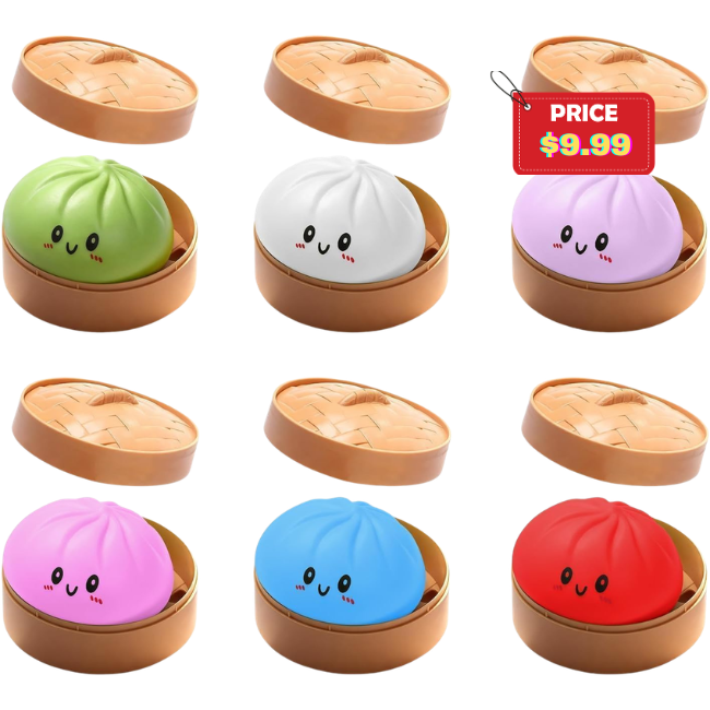 1pc Dumpling Squishy Mystery Box Deal: Save 47% at Amazon