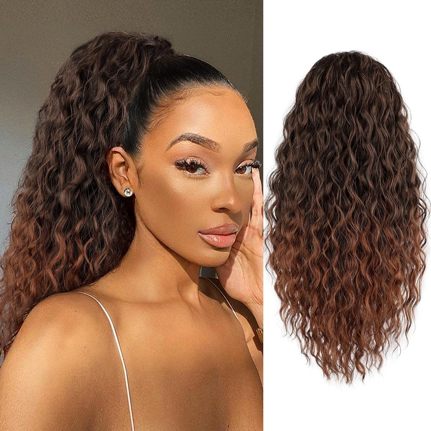 FREEMEIGE Ponytail Extension for Black Women Only $18.99 at Amazon
