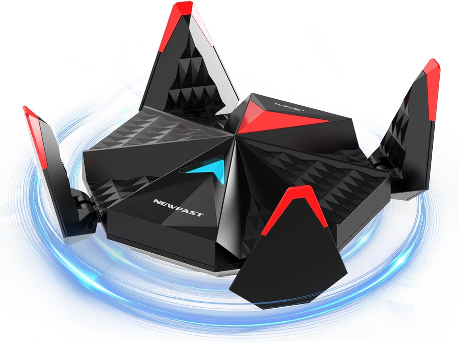 NEWFAST USB WiFi Adapter U357, AXE5400 Tri-Band Wireless Net deal at Amazon