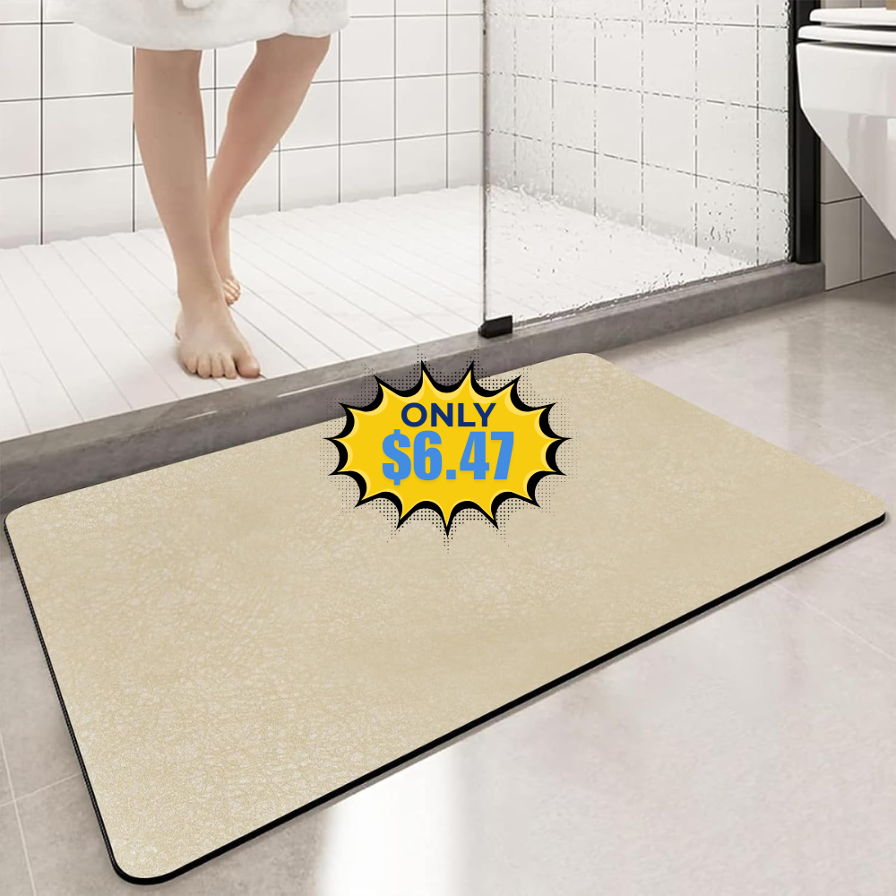 Diatomaceous Earth Bath Mat Sale: Save 32%