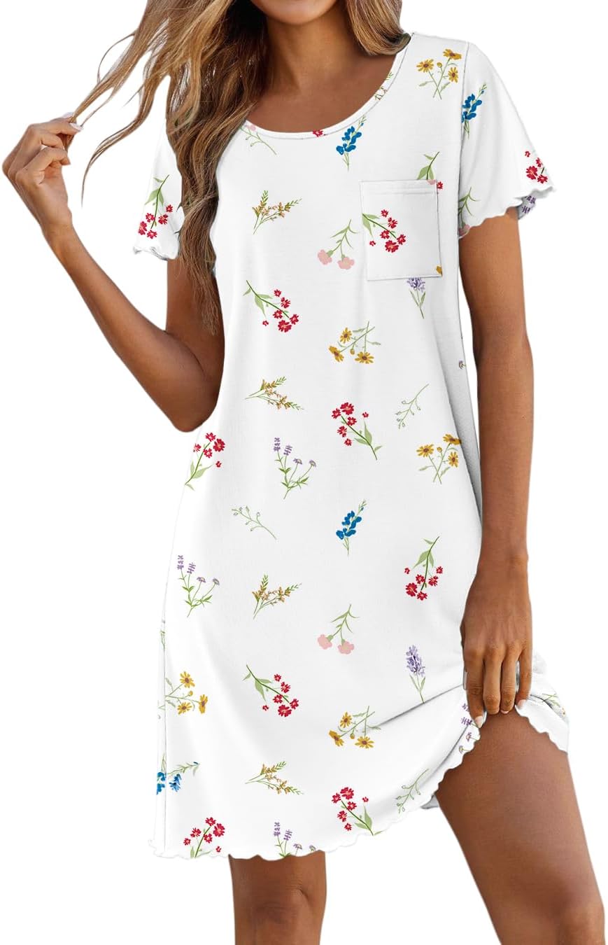 Ekouaer Sleep Shirts for Women Only $24.99 (Reg. $24.99) at Amazon