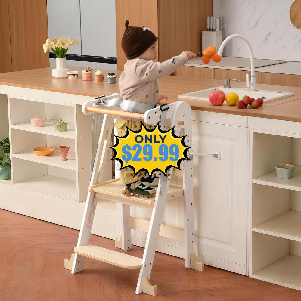Kids Kitchen Step Stool Deal: Save 40% at Amazon