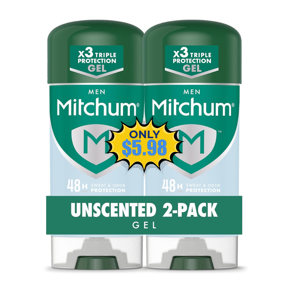 Mitchum Men’s Triple Odor Protection Gel Deal: Save 30% at Amazon