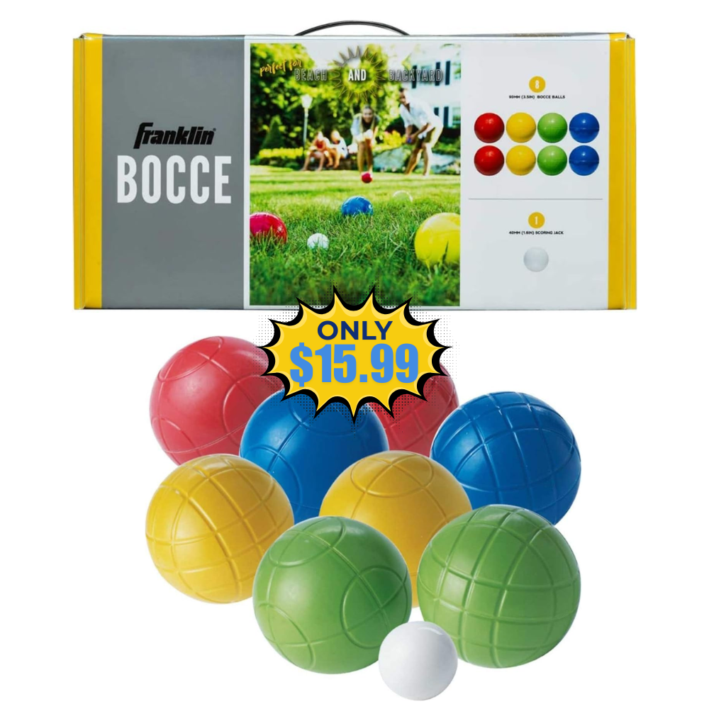 Franklin Sports Bocce Ball Set Deal: Save 47% at Amazon