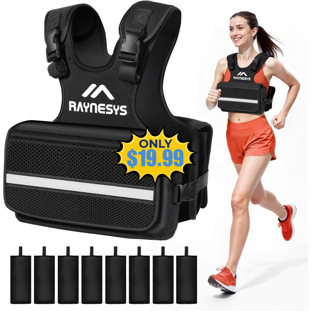 Adjustable Weighted Vest Deal: Save 50% at Amazon