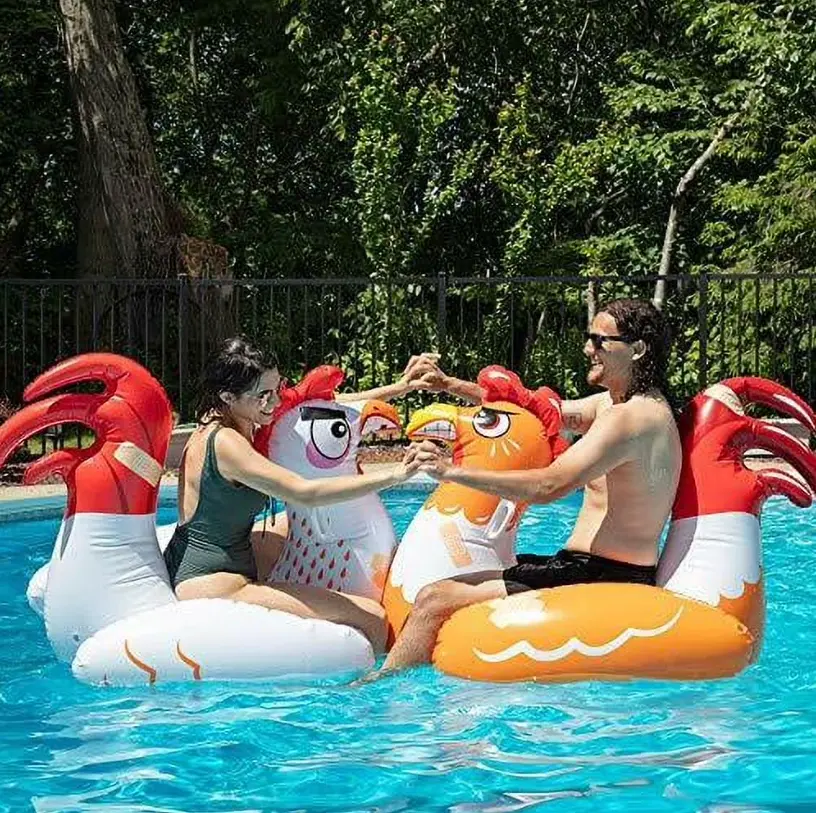 Chicken Fight Inflatable Pool Float Set for ONLY $69.99 at Walmart