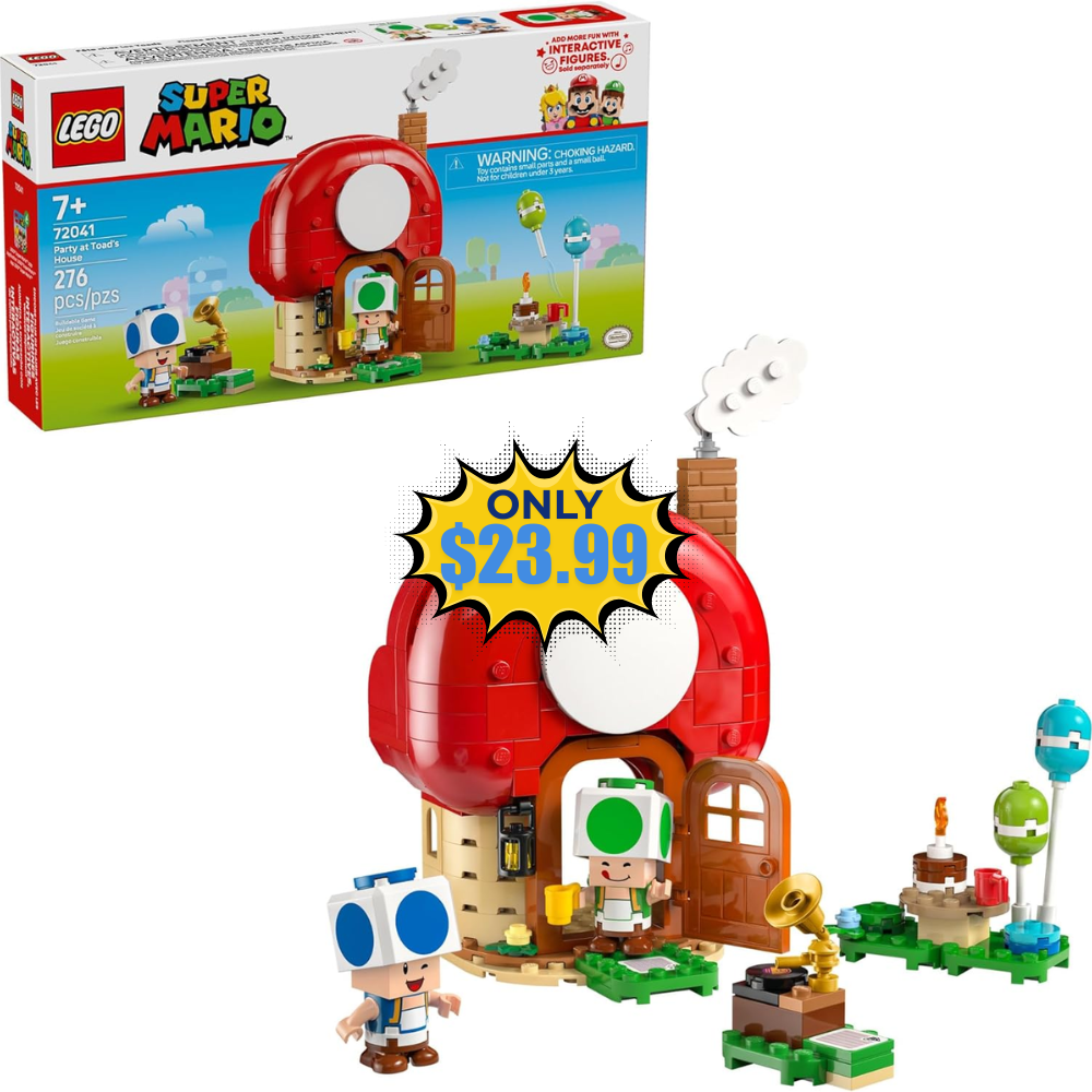 LEGO Super Mario Party Deal: Save 20% at Toad