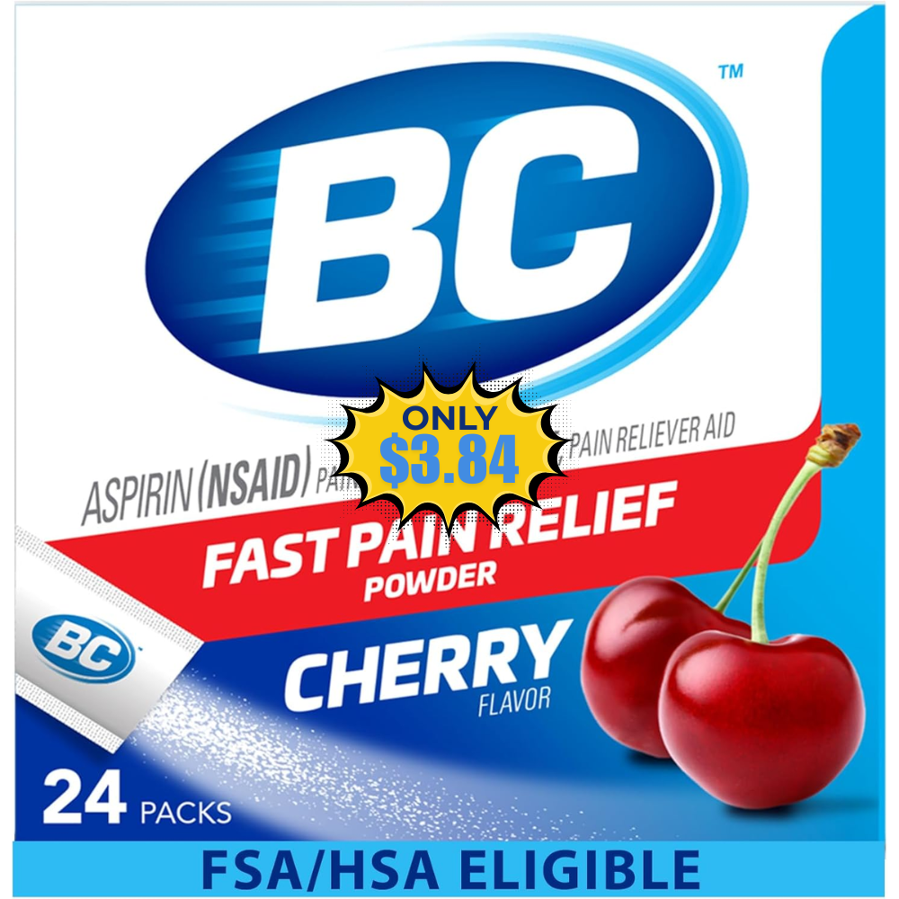 BC Powder Pain Reliever Deal: Save 39% at Amazon
