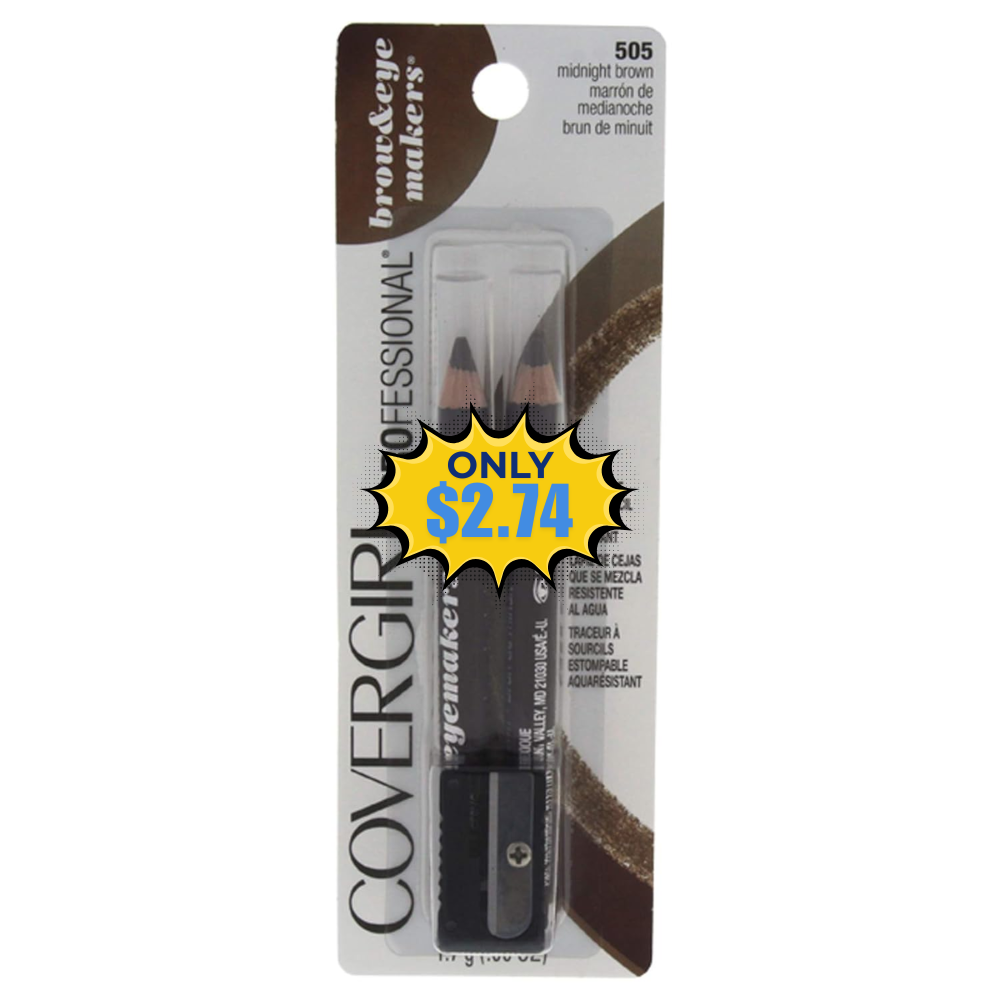 COVERGIRL Easy Breezy Brow Fill Deal: Save 52% at Amazon