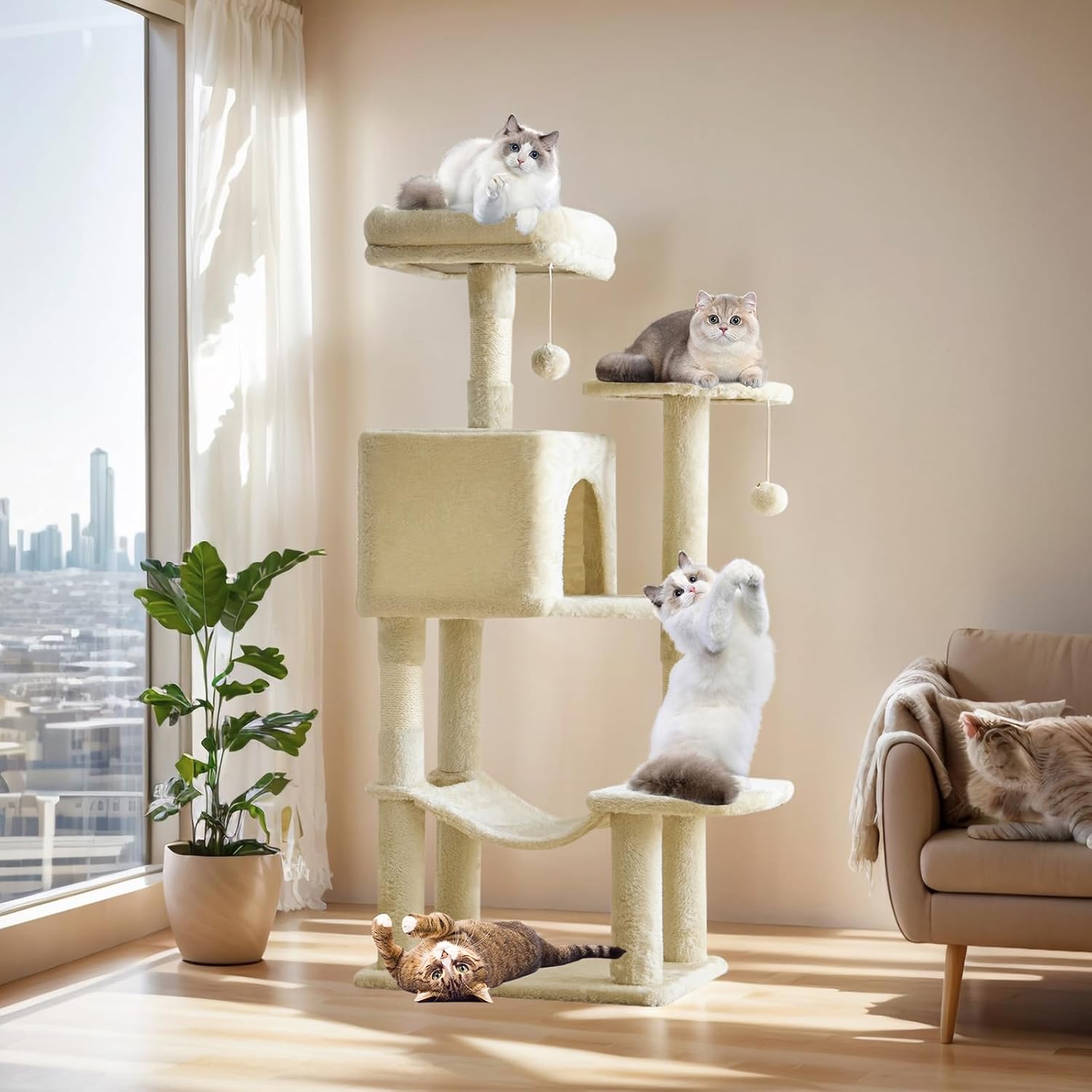 44-Inch Cat Tree Tower Only $29.93 (Reg. $49.99) at Amazon
