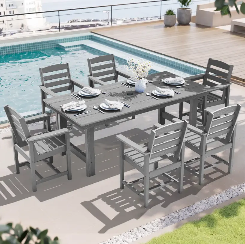 SERWALL 7-Piece Outdoor Dining Set Deal: Save $850 at Walmart