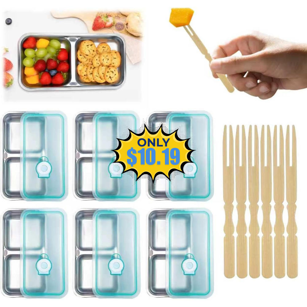 6-Pack Stainless Steel Snack Containers Deal: Save 11% at Amazon