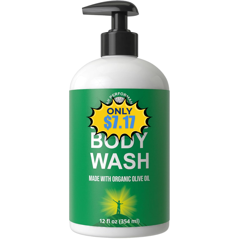 Peak Performance Pure Unscented Body Wash Deal: 50% Off at Amazon