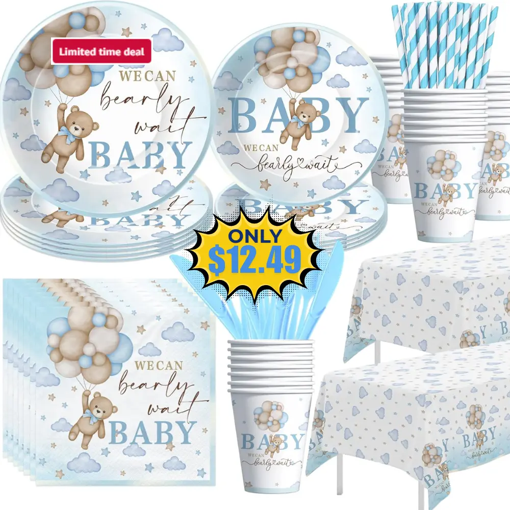 Bear Baby Shower Decorations Deal: Save 38% at Amazon