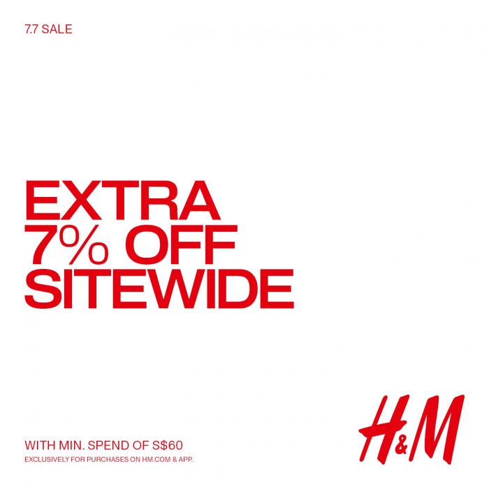 25% Off Sitewide H&M Flash Sale
