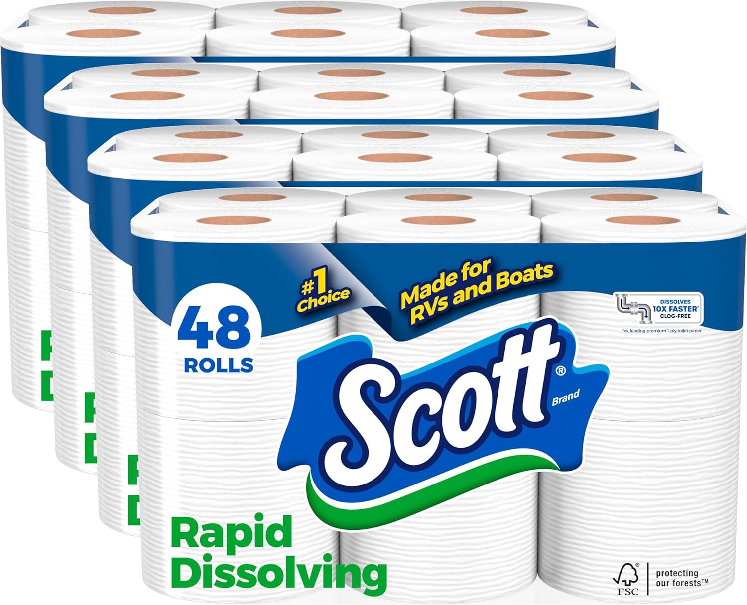 Scott Toilet Paper 48-Count Double Only $31.99 (Reg. $32) at Amazon