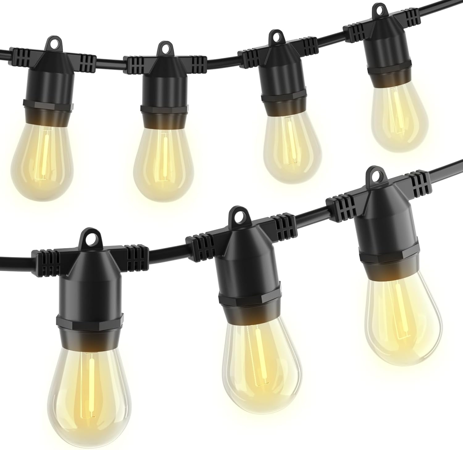 Meticply 27FT LED Outdoor String Lights, IP65 Waterproof, S1 deal at Amazon