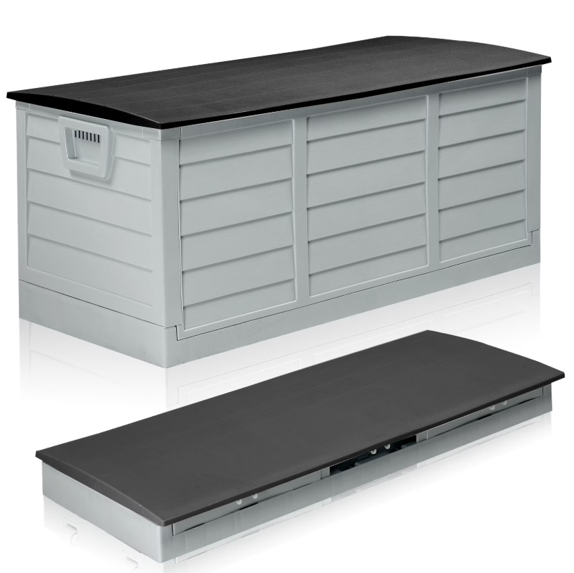 Ktaxon Collapsible 75gal Plastic Storage Deck Box Deal: Save $27.51 at Walmart