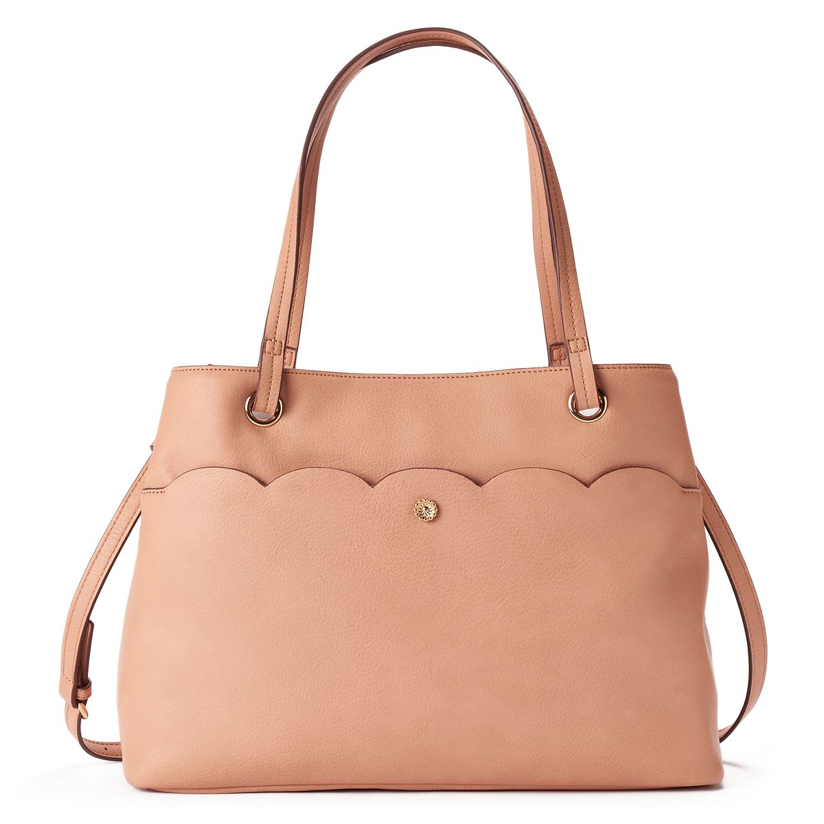 LC Lauren Conrad Coral Scallop Crossbody Bag Deal at Kohl’s: Save $11.70