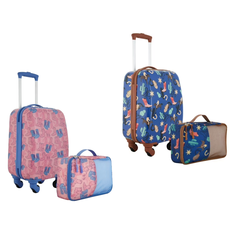 Wrangler Kid’s 2 Piece Hard-Side Luggage Set Deal at Walmart: Save $91