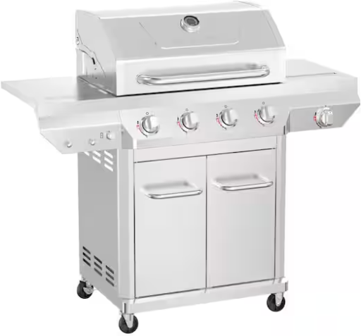 Home Depot Home Pick: Nexgrill 4 Burner Stainless Steel Prop deal at Home Depot