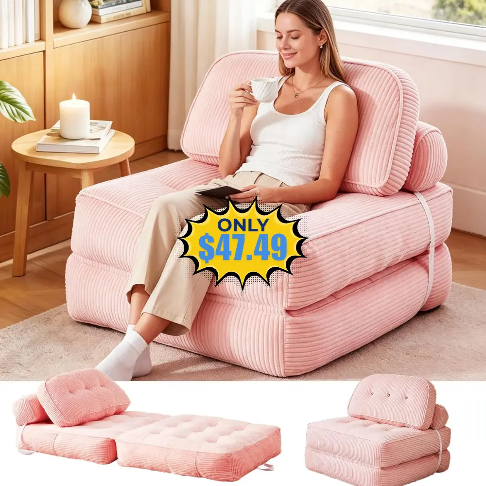 Futon Sofa Bed Chair Deal on Amazon: Save with Promo Code