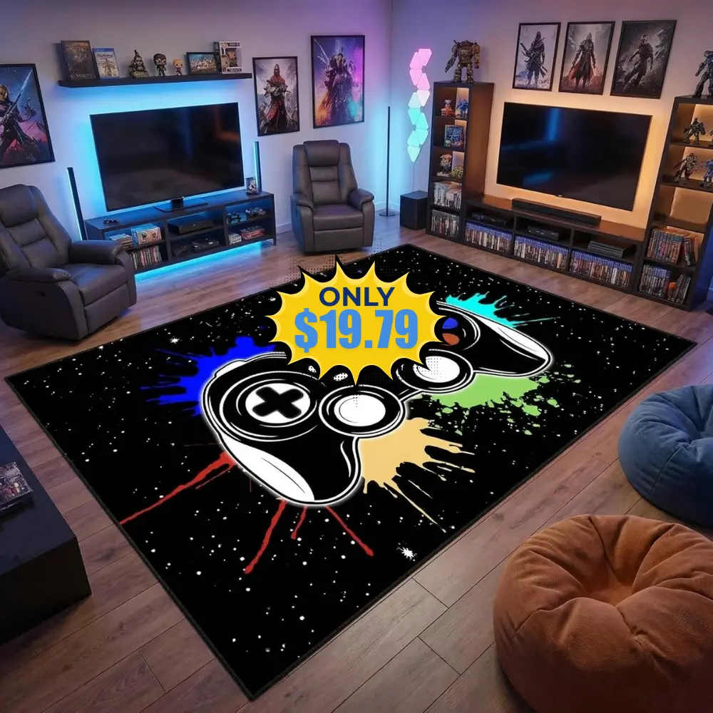 Gamer Rugs Deal: Save with Promo Code at Amazon
