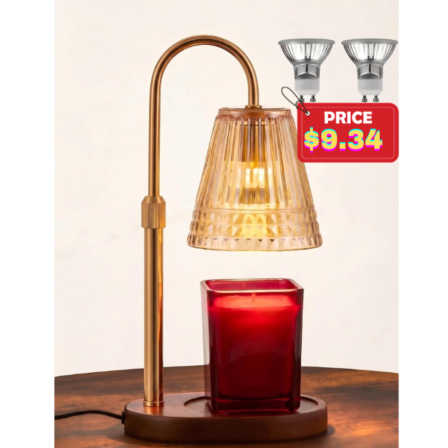 Candle Warmer Lamp with Dimmer & Timer Deal at Amazon: Use Promo Code JIRJRCUX