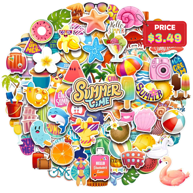 Summer Stickers for Kid Deal: Save 50% at Amazon