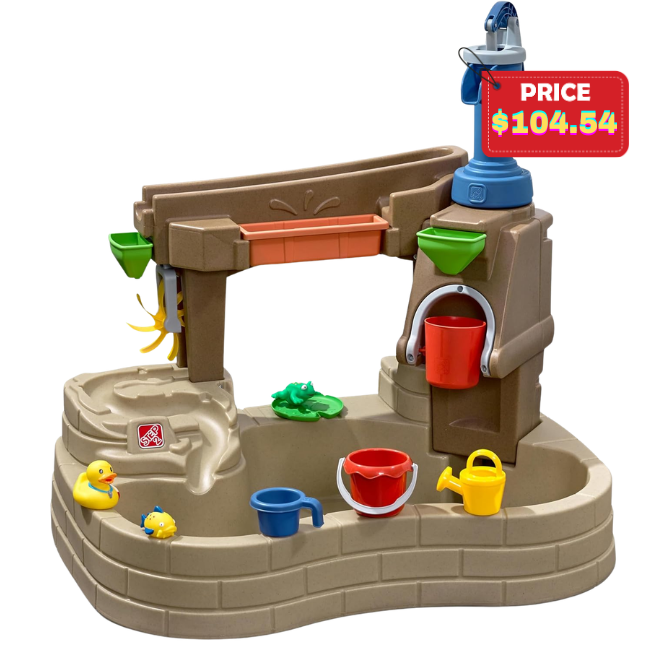 Step 2 Pump & Splash Discovery Pond Water Table Deal: Save 39% at Amazon