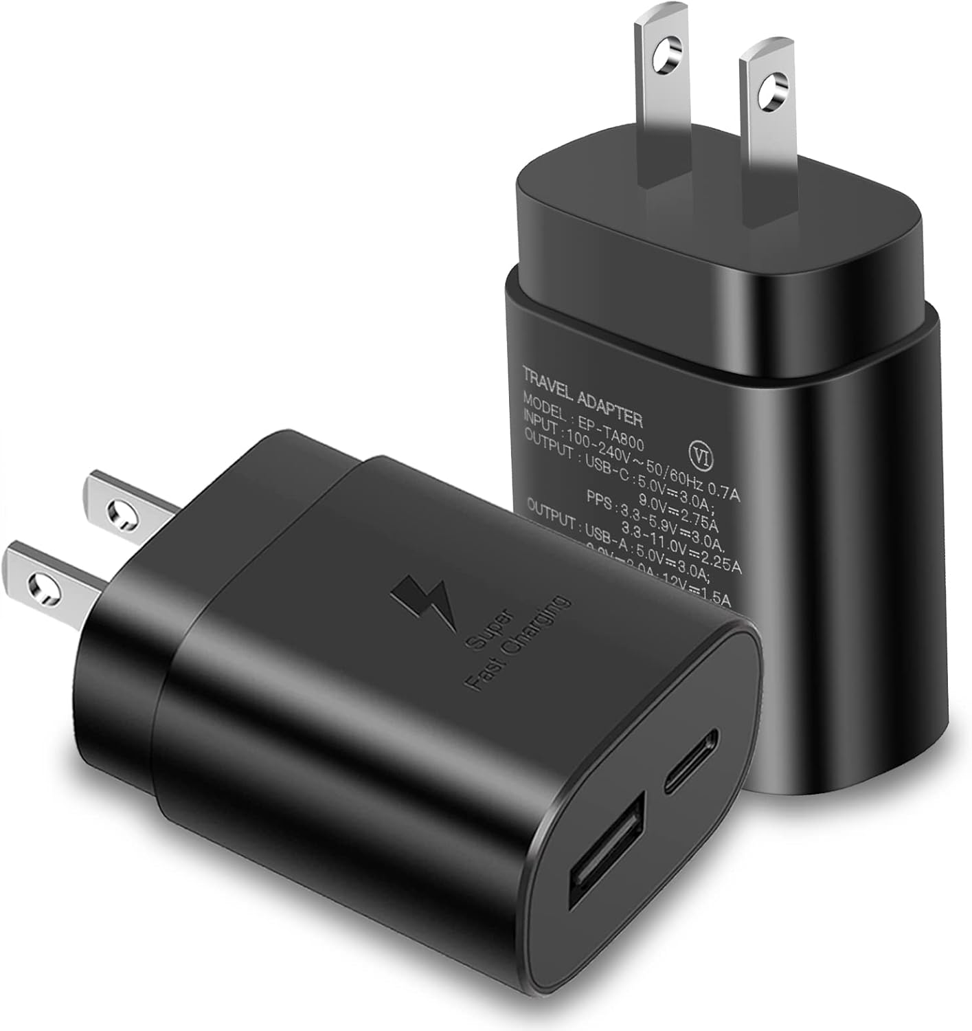 USB C Wall Charger, 25W Super Fast Charger Type C Charger Bl deal at Amazon