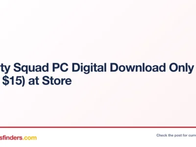 Store deal card