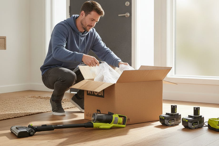 50% Off: Ryobi Vacuum and Battery Set Only $199 at The Home Depot