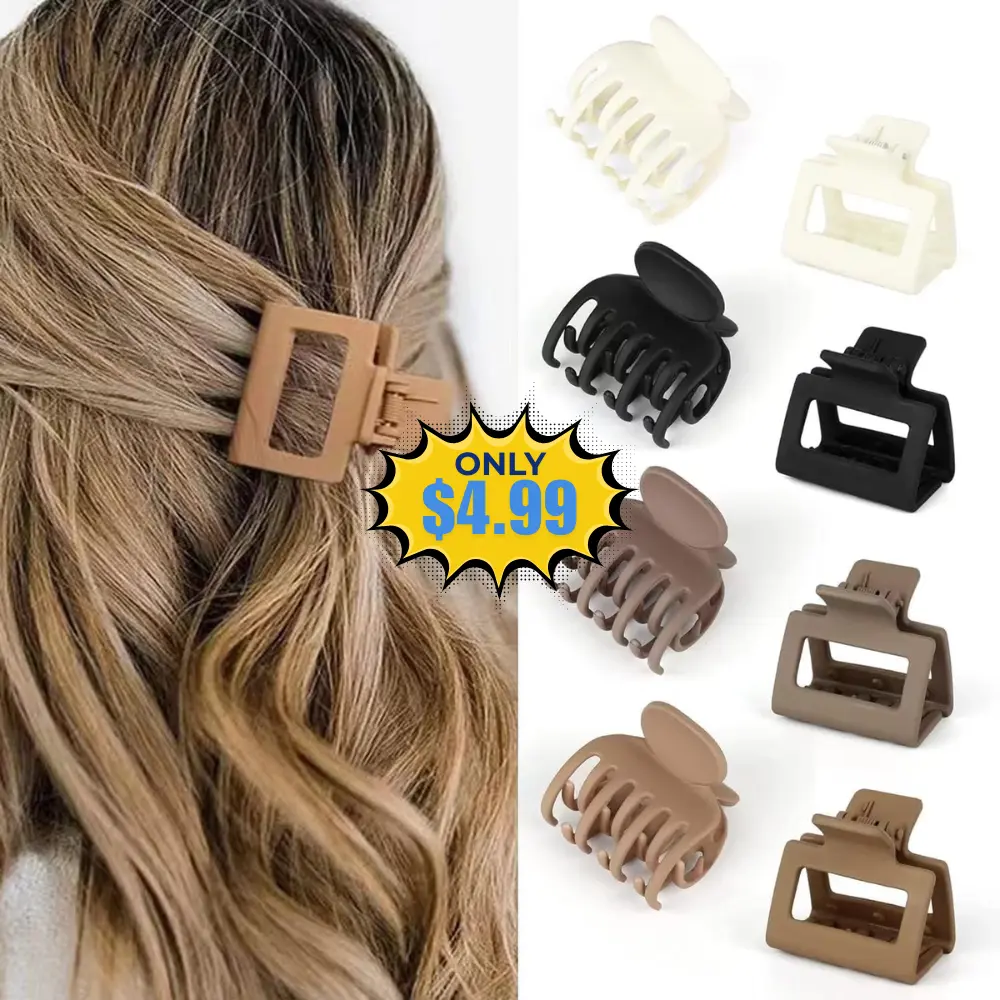 8 Pack Small Claw Clips Deal at Amazon: Save with Promo Code