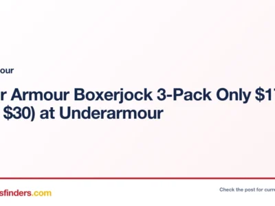 Underarmour deal card