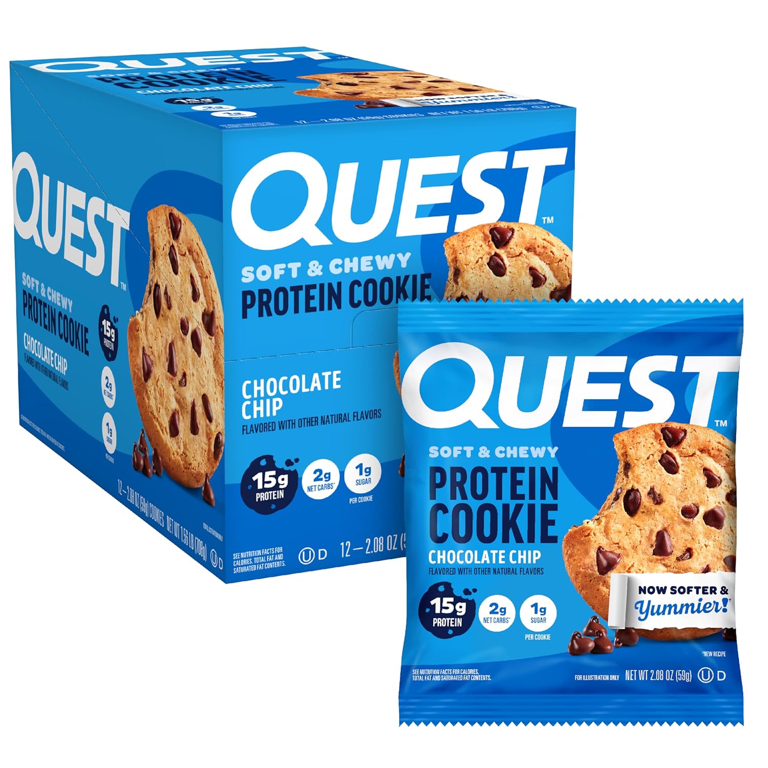 TWO Quest Nutrition Chocolate Chip Only $25.19 (Reg. $50) at Amazon